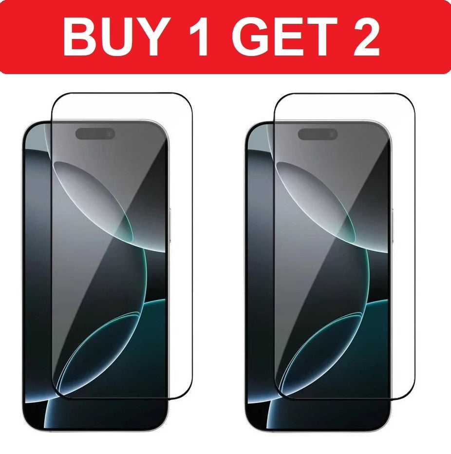 Full Cover Screen Protector For iPhone 17 Pro MAX 16 15 14 13 11 Tempered Glass