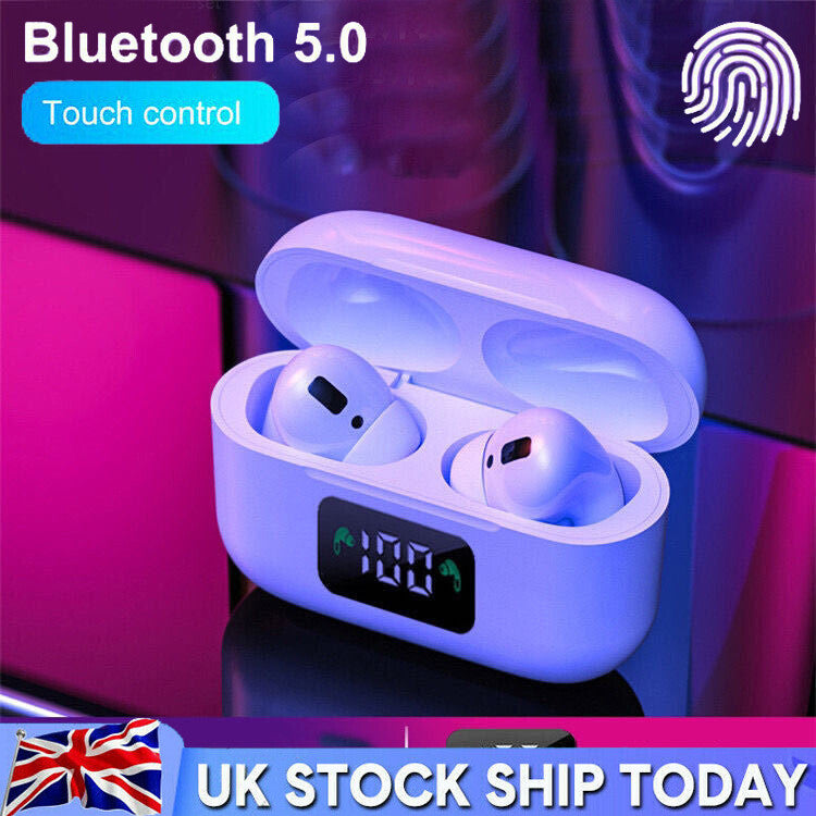 TWS Wireless Bluetooth Earphones Air In-Ear Pods Buds for iphone Samsung Android