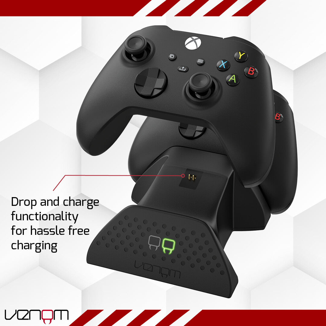Xbox Charging Dock with Rechargeable Batteries