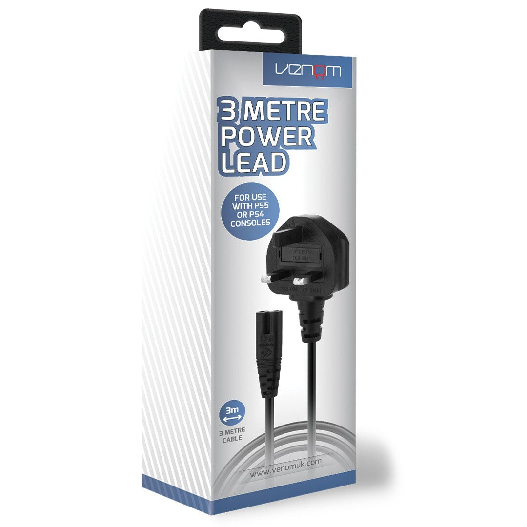 PS5 Power Adaptor - 3M Replacement Cable - Also Compatible with PS4