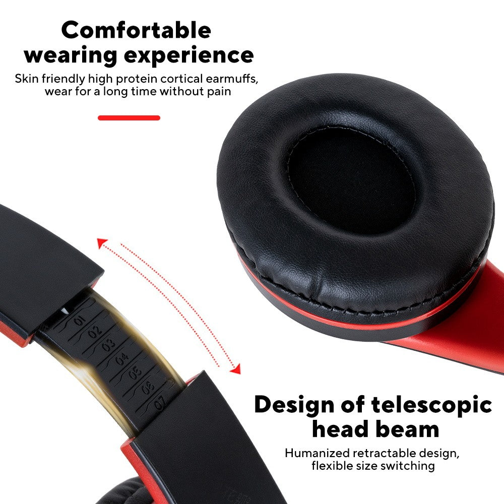 Headphones Bass HiFi Over Ear Headset Earphone Stereo Noise Cancelling Headset
