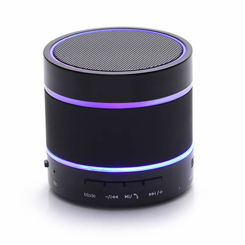 JUSTOP Bluetooth Wireless Speaker Portable LED Light Extra Bass Loud MicroSD UK