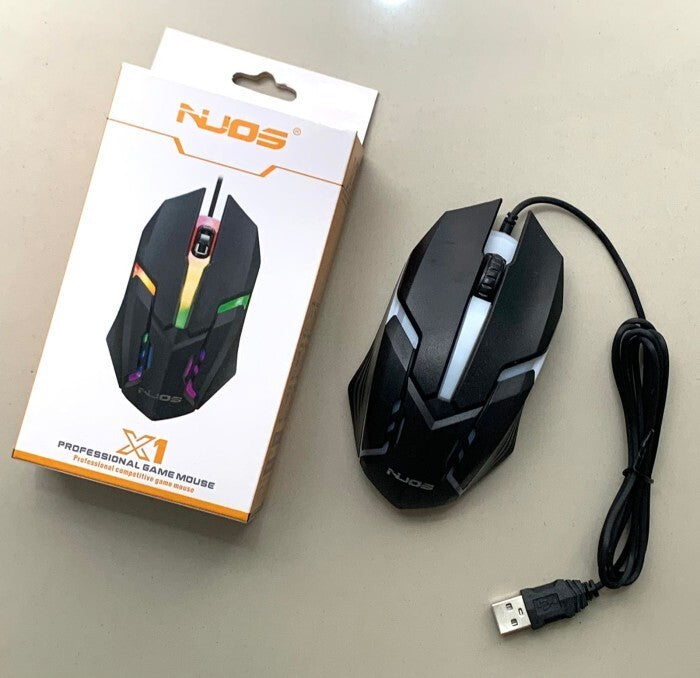 USB Wired Gaming Mouse Gamer 7 Colour PS4 PS5 XBOX