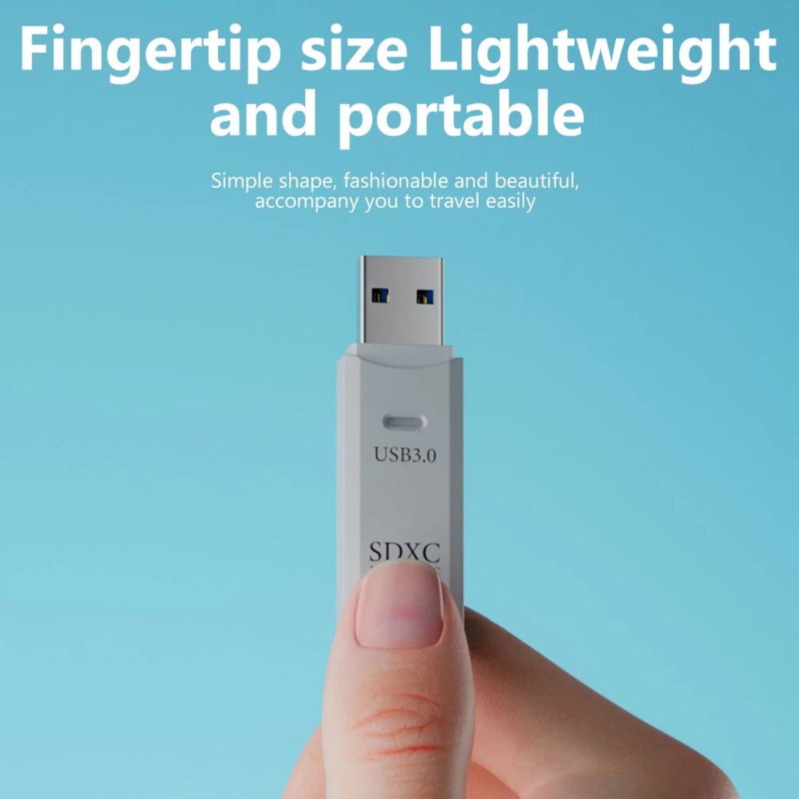 2 in 1 USB 3.0 Card Reader Micro TF SD card Reader USB adapter High Speed Reader