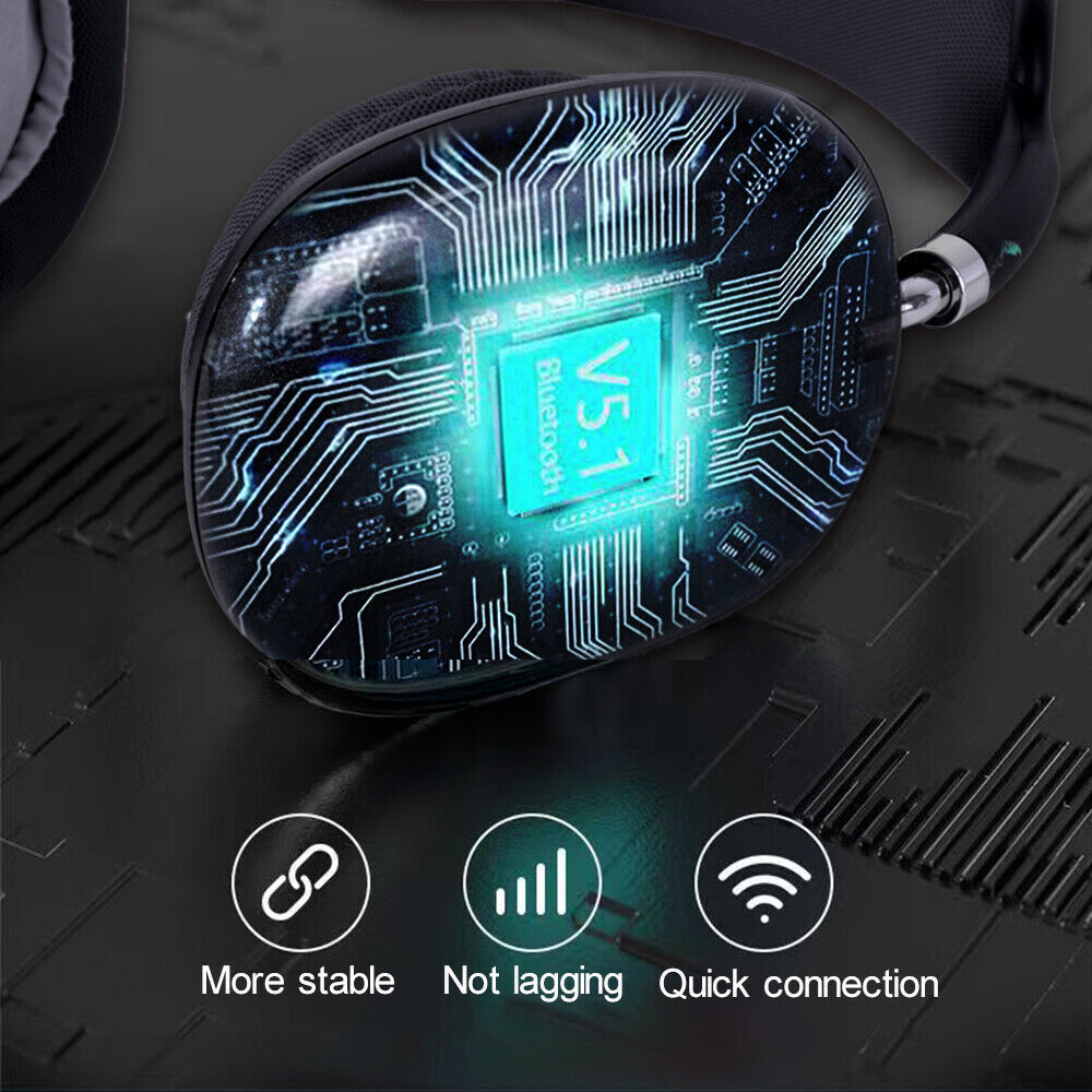 Wireless Bluetooth Headphones with Noise Cancelling 5.3 UK