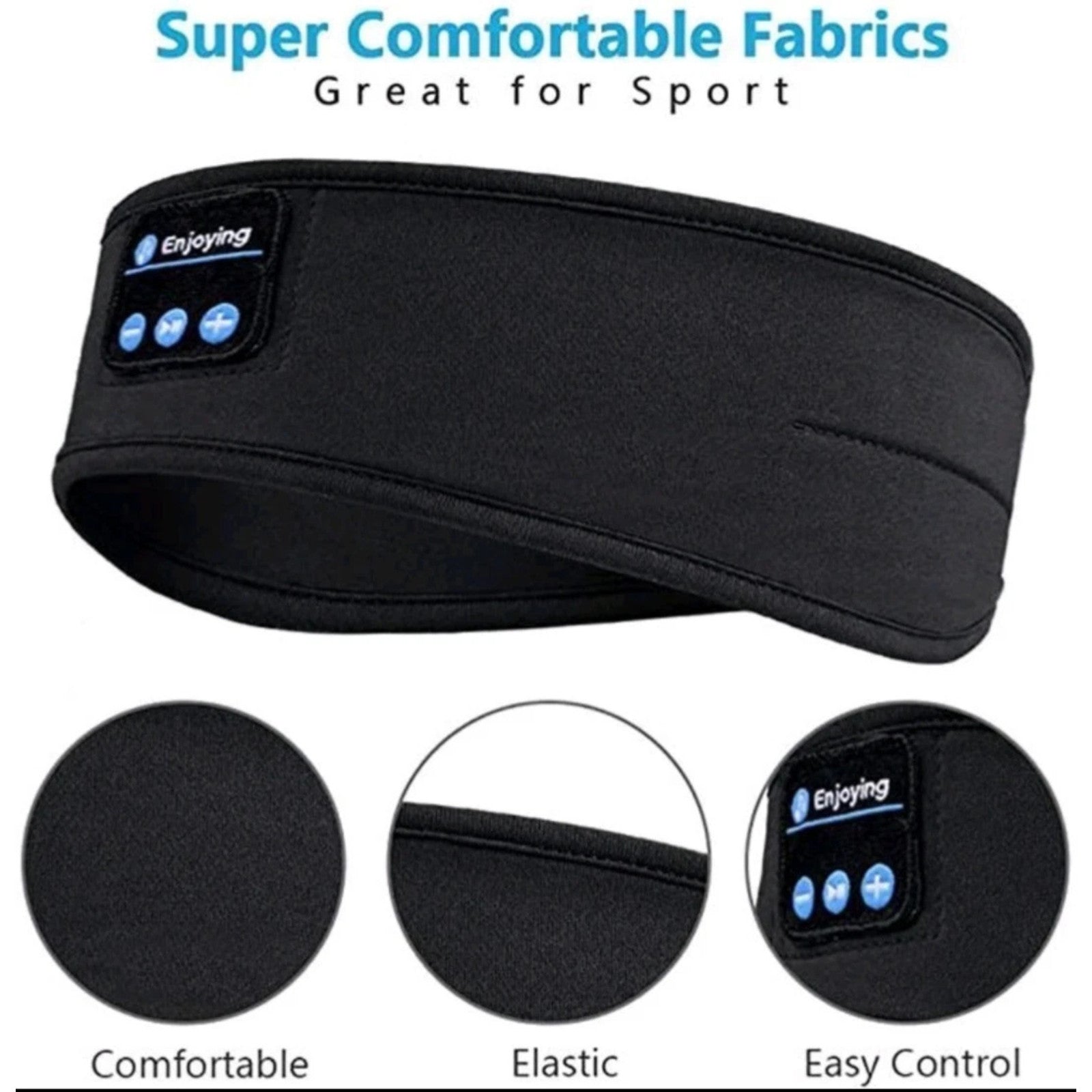 Sleep Headband Snooze band Sleep Headphones Bluetooth 5