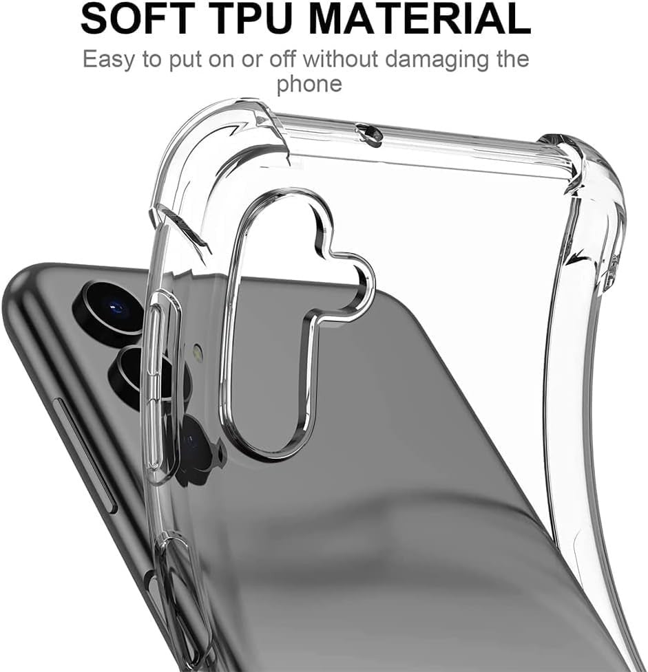 Case for Samsung Galaxy A17 A16 A15 A26 A36 A56 Shockproof Silicone Phone Cover