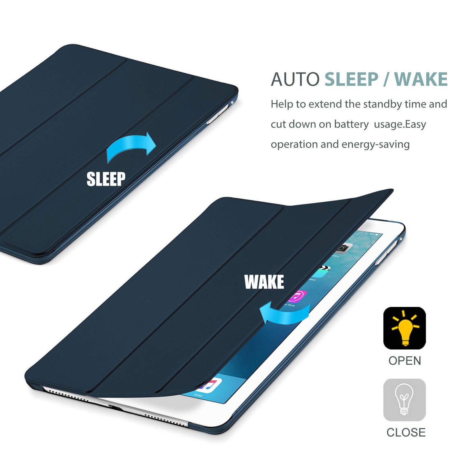 iPad Smart Multi Colour Case