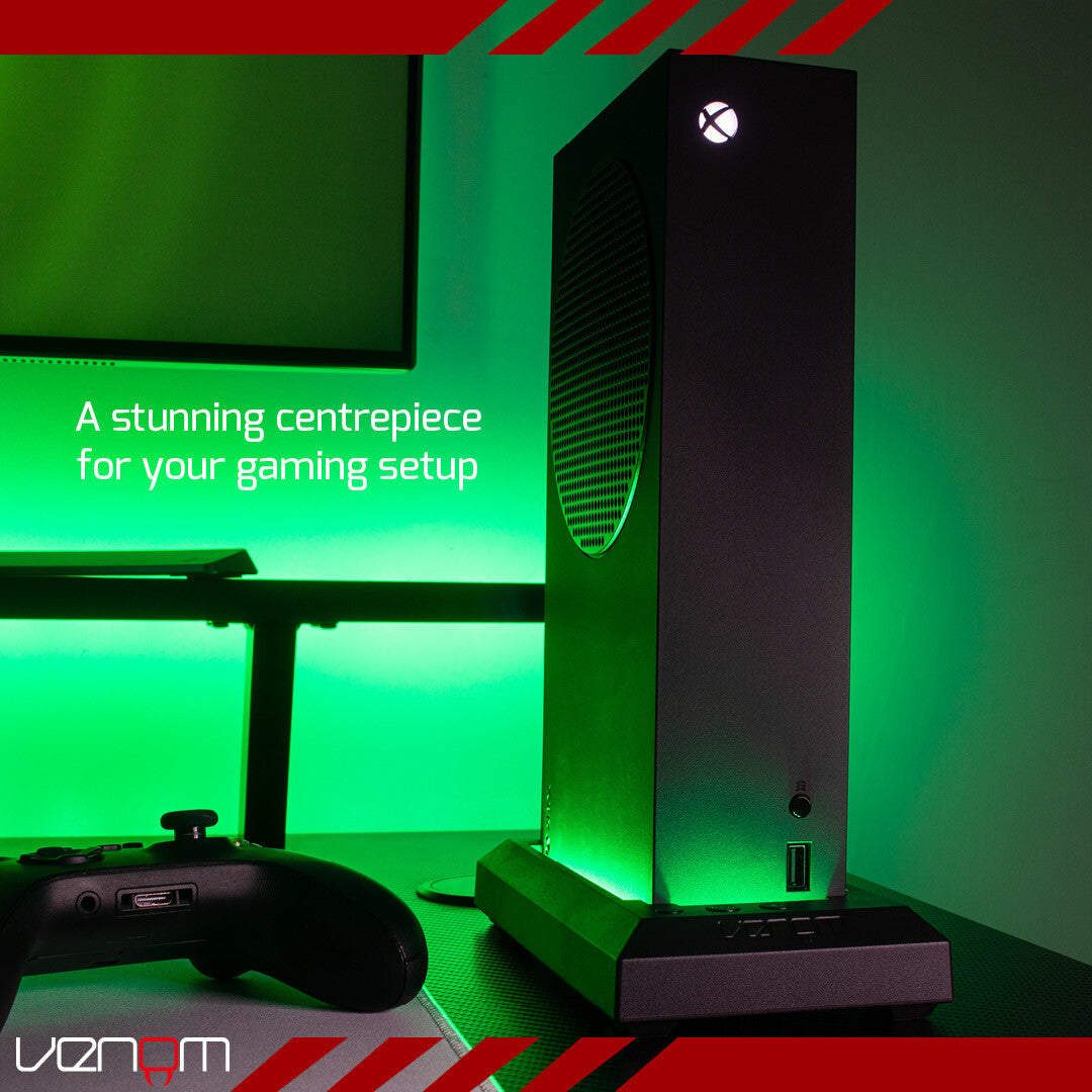 Venom LED Light Up Console Stand for Xbox Series X and Xbox Series S