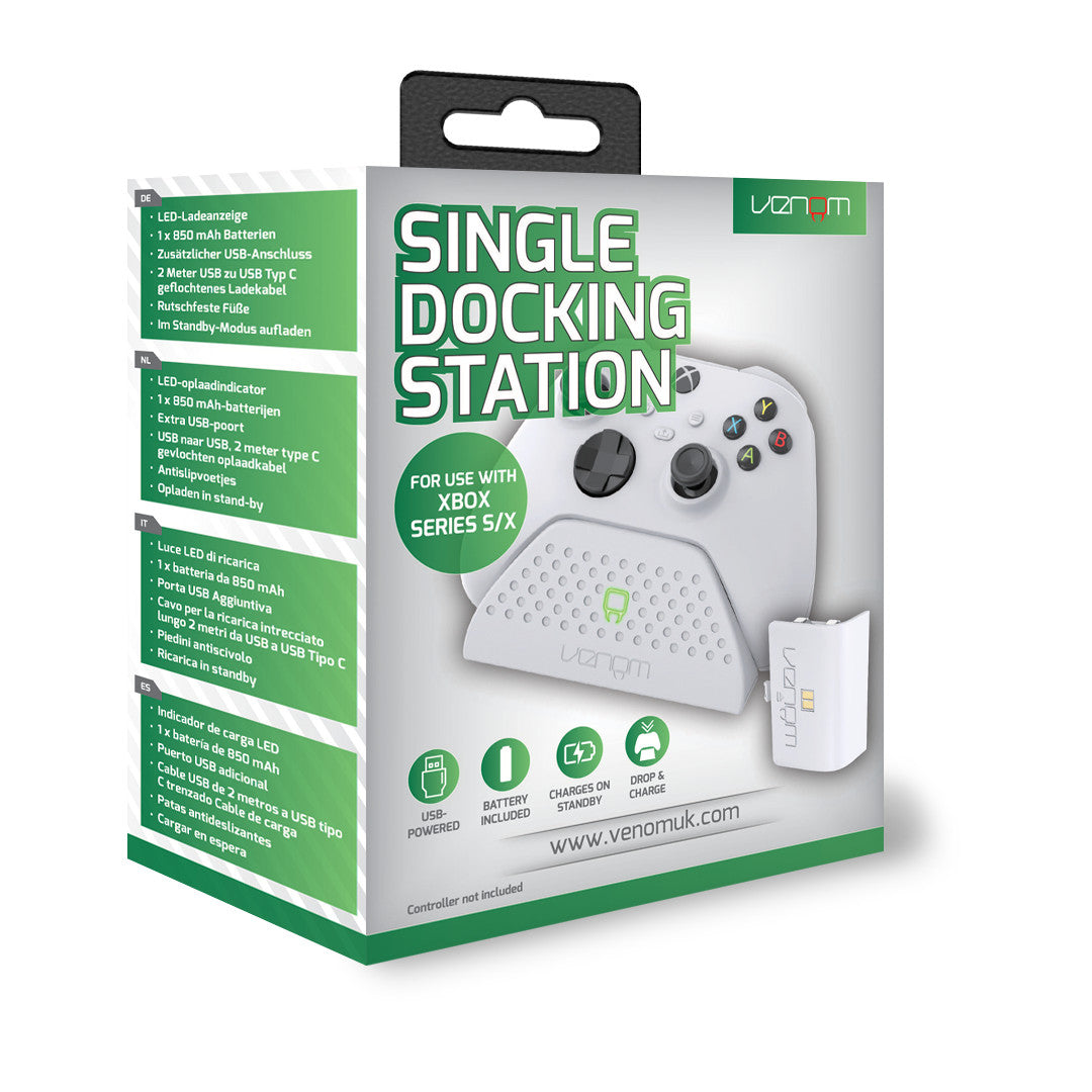 Xbox Charging Dock with Rechargeable Batteries