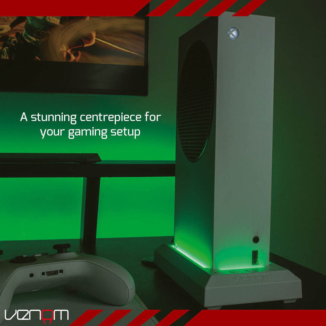 Venom LED Light Up Console Stand for Xbox Series X and Xbox Series S