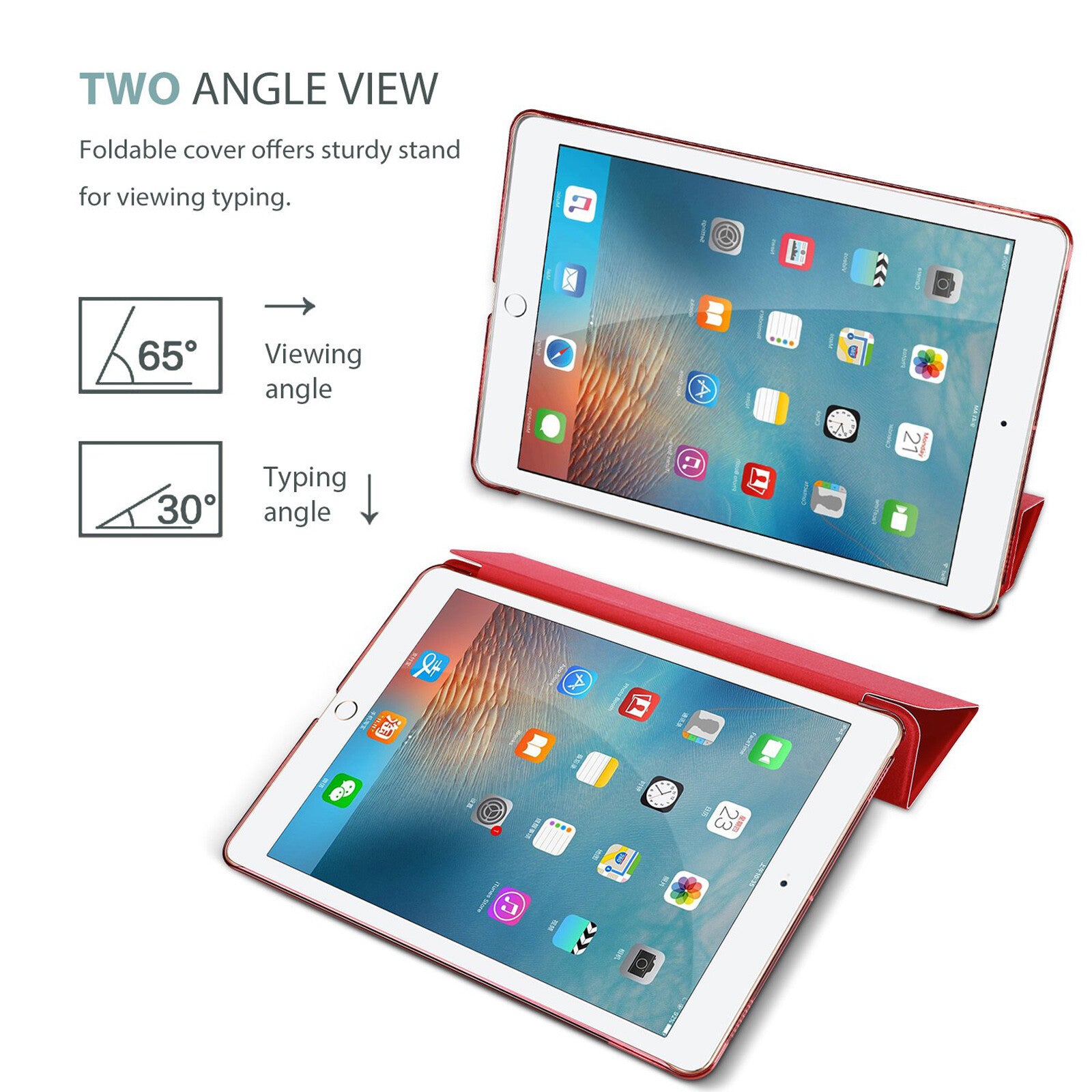 iPad Smart Multi Colour Case