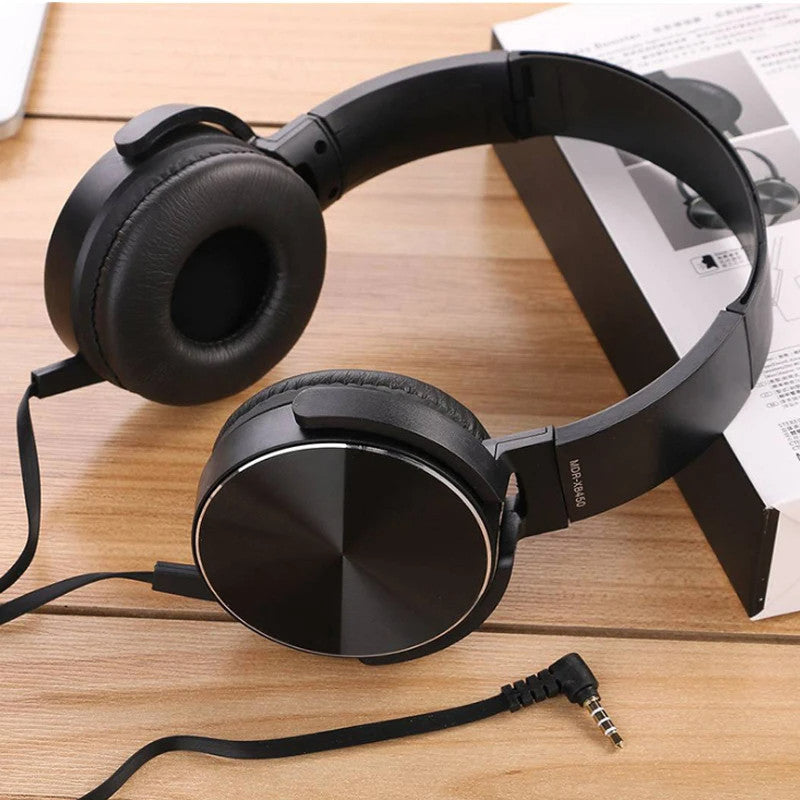 Wired Headphone HD Sound Bass HiFi Sound Music Stereo
