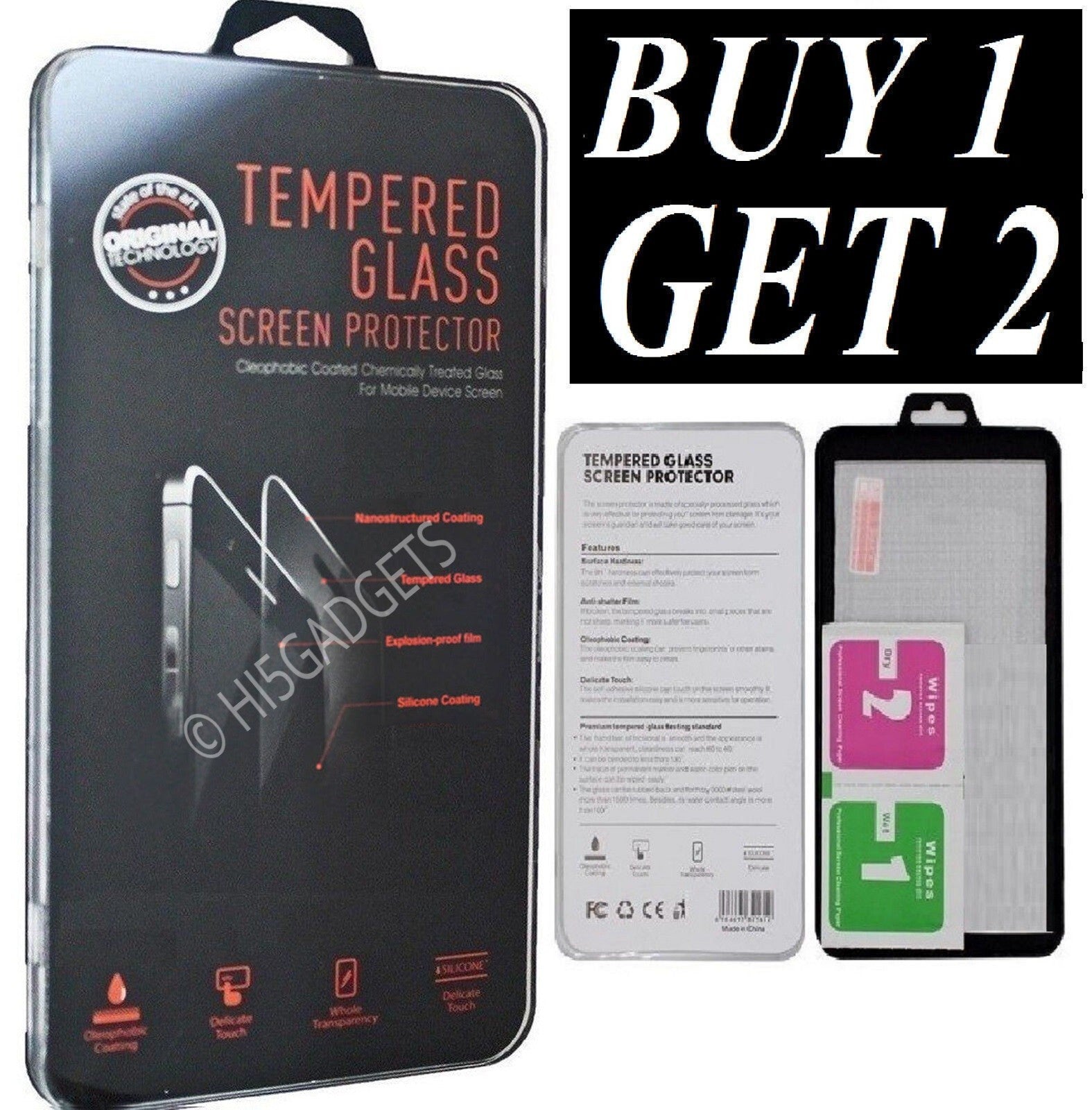 Premium Gorilla Tempered Glass Screen Protector For Samsung Galaxy A13