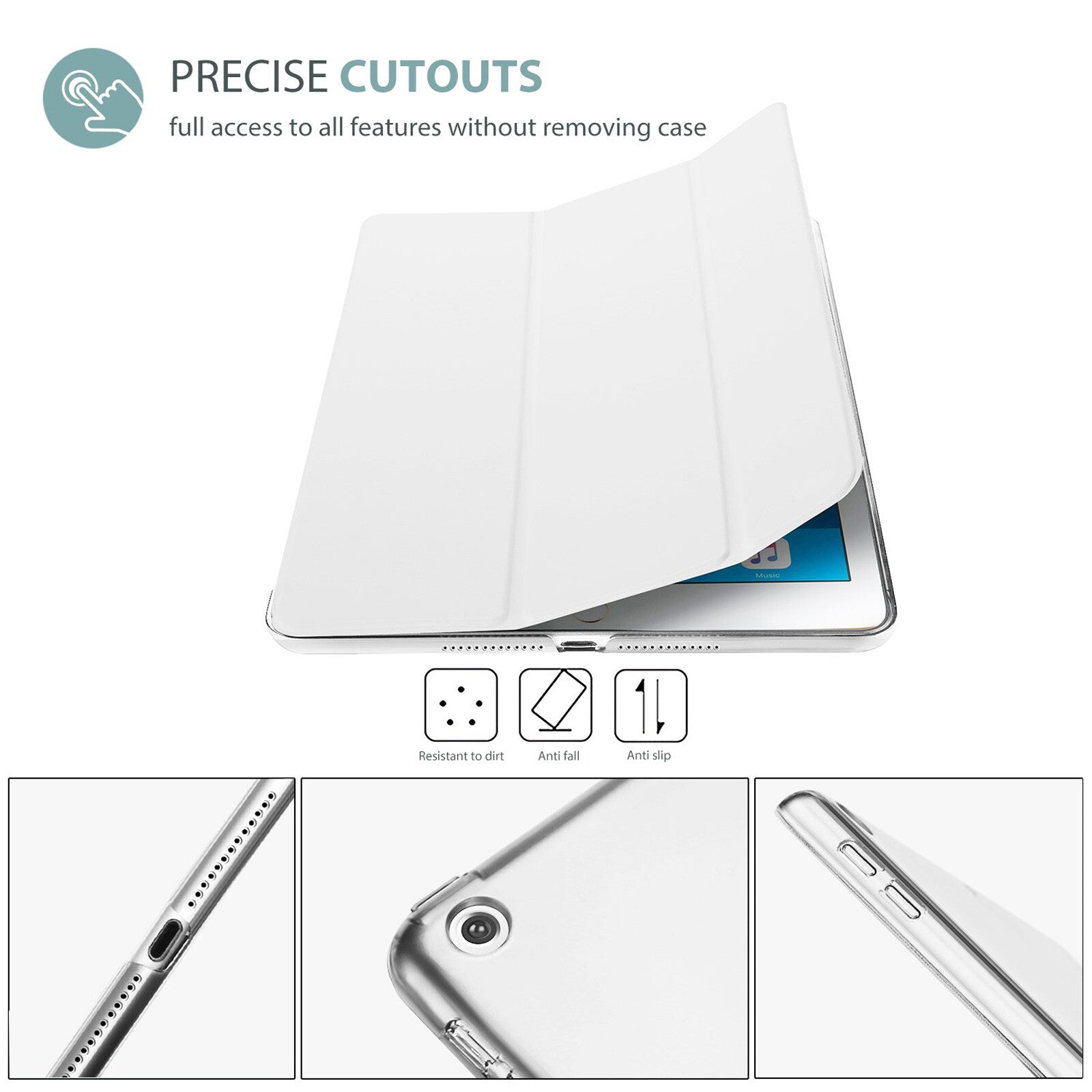 iPad Smart Multi Colour Case
