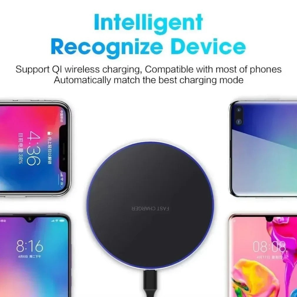 100W Fast Wireless Charger Charging Pad For Universal
