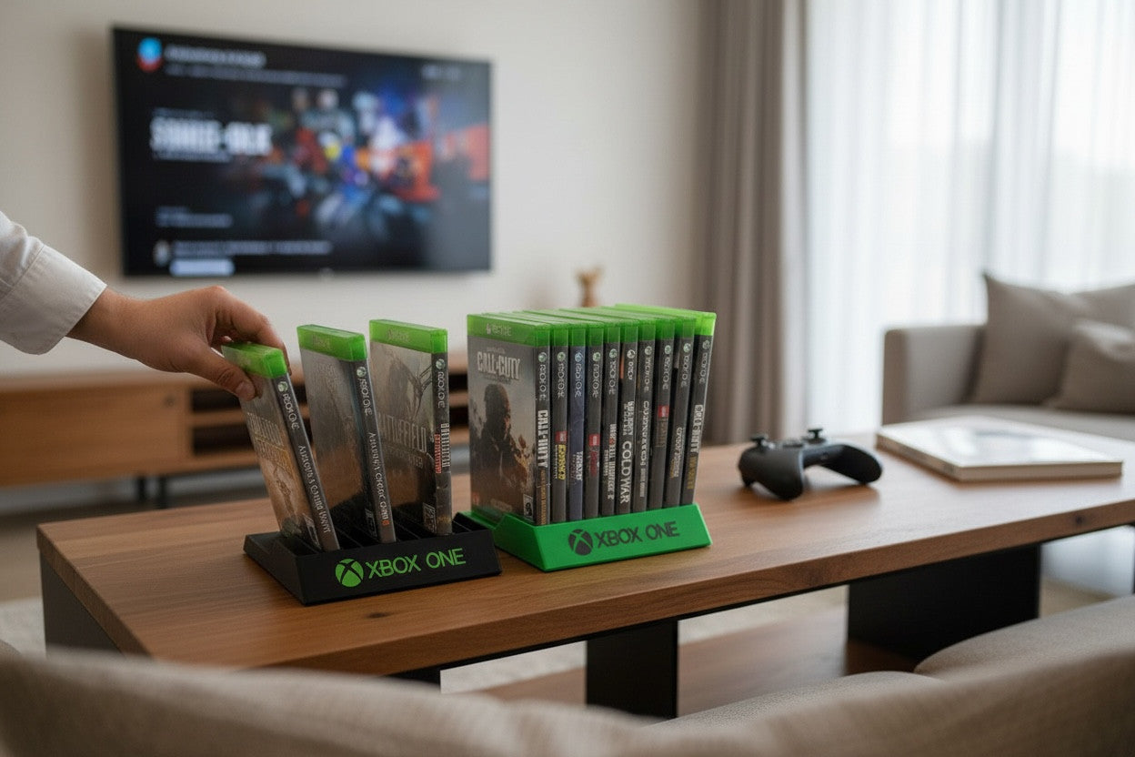 Xbox Game Case Holder 10 Slot Rack Storage Stand