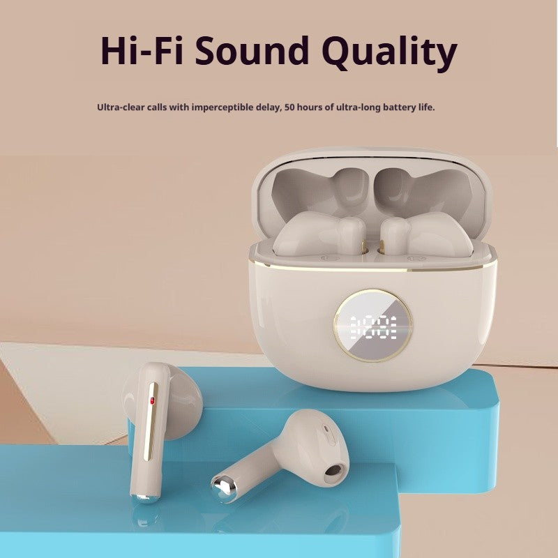 TWS Wireless Earbuds Stereo Bluetooth Earphones For iPhone & Android