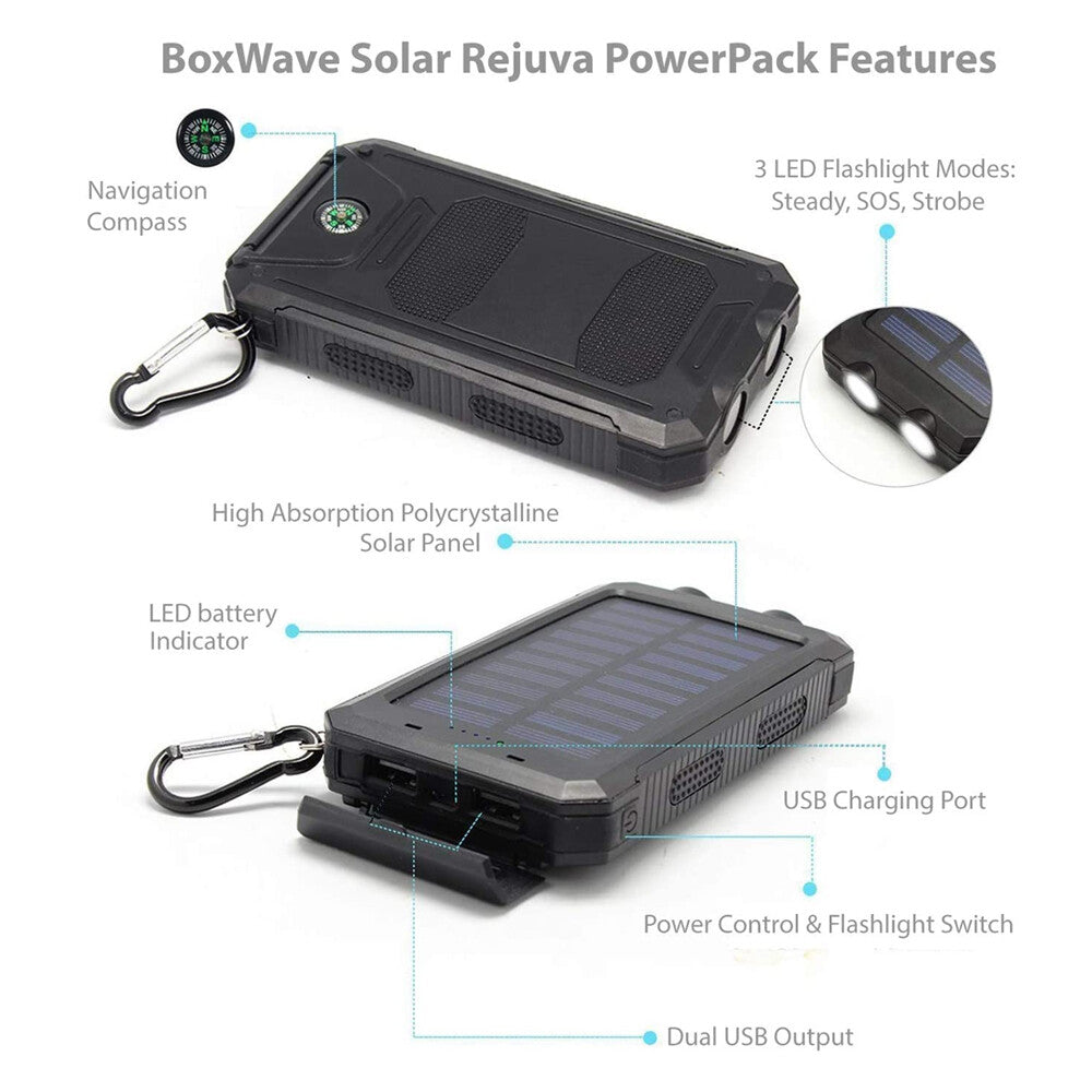 Portable 9000000mah Solar Power Bank Pack USB LED Pack Battery Charger For Phone