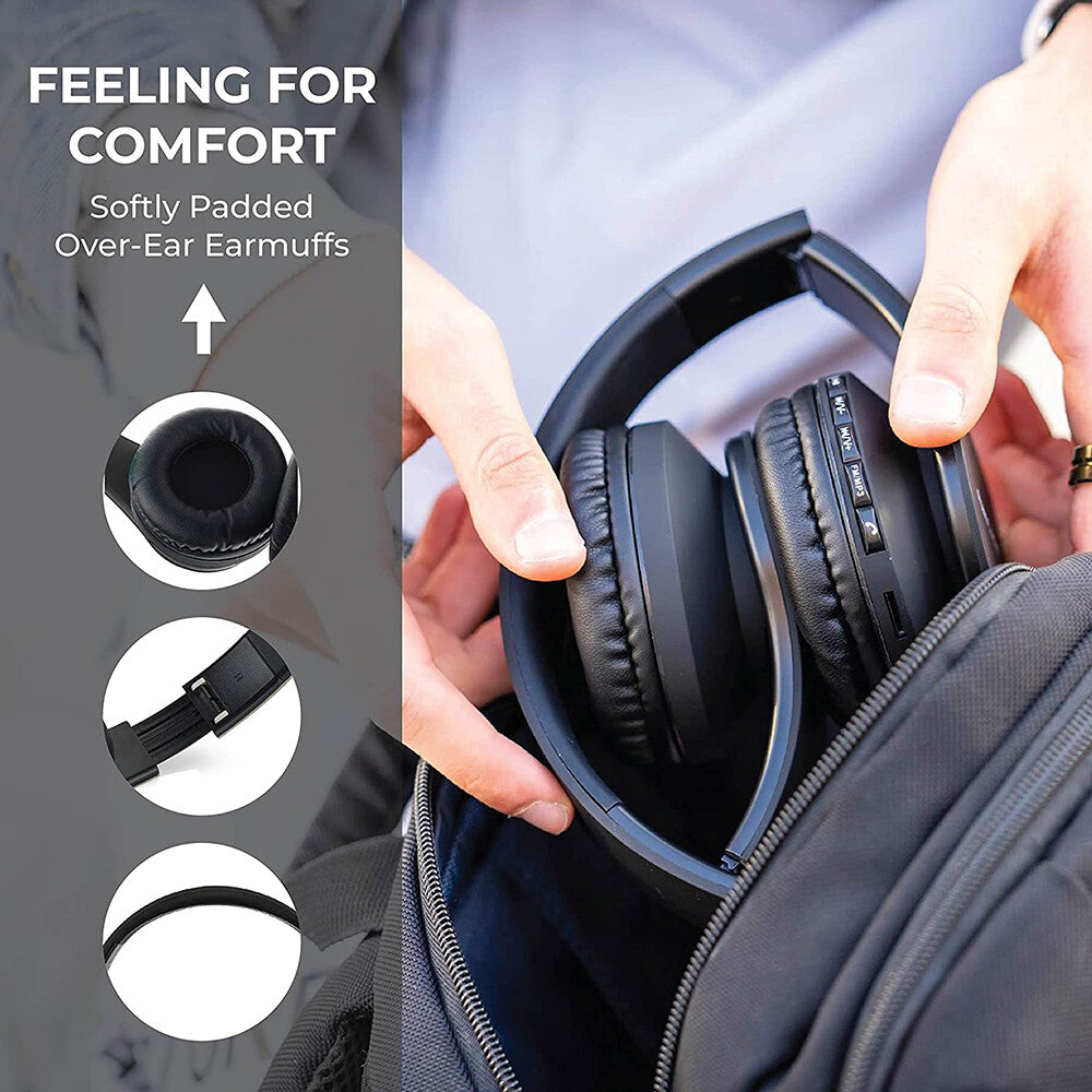 5.1 Wireless Bluetooth Headphones with Noise Cancelling