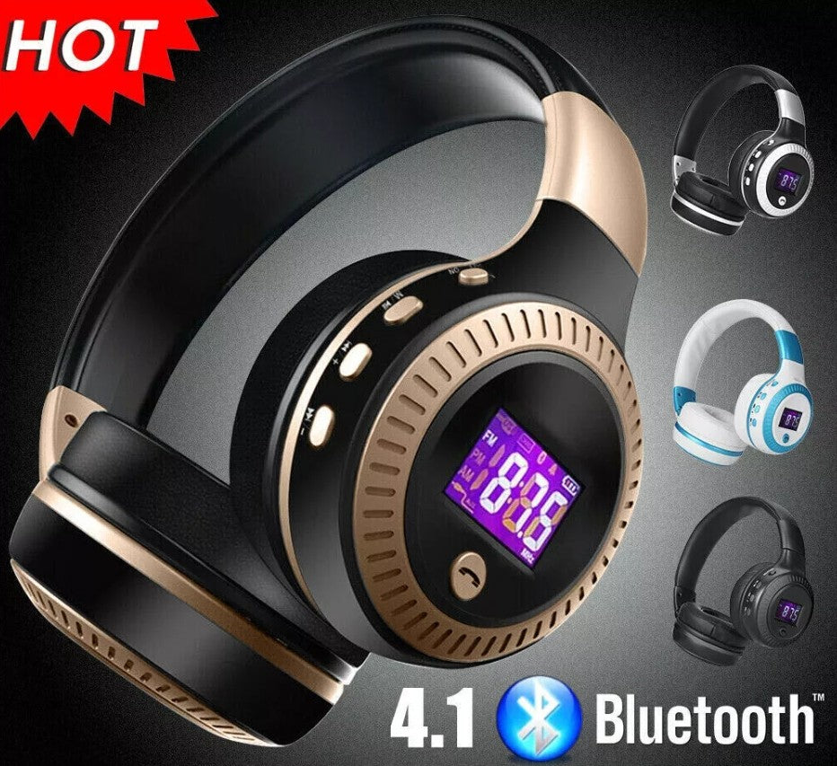 Wireless Bluetooth Headphones with Noise Cancelling