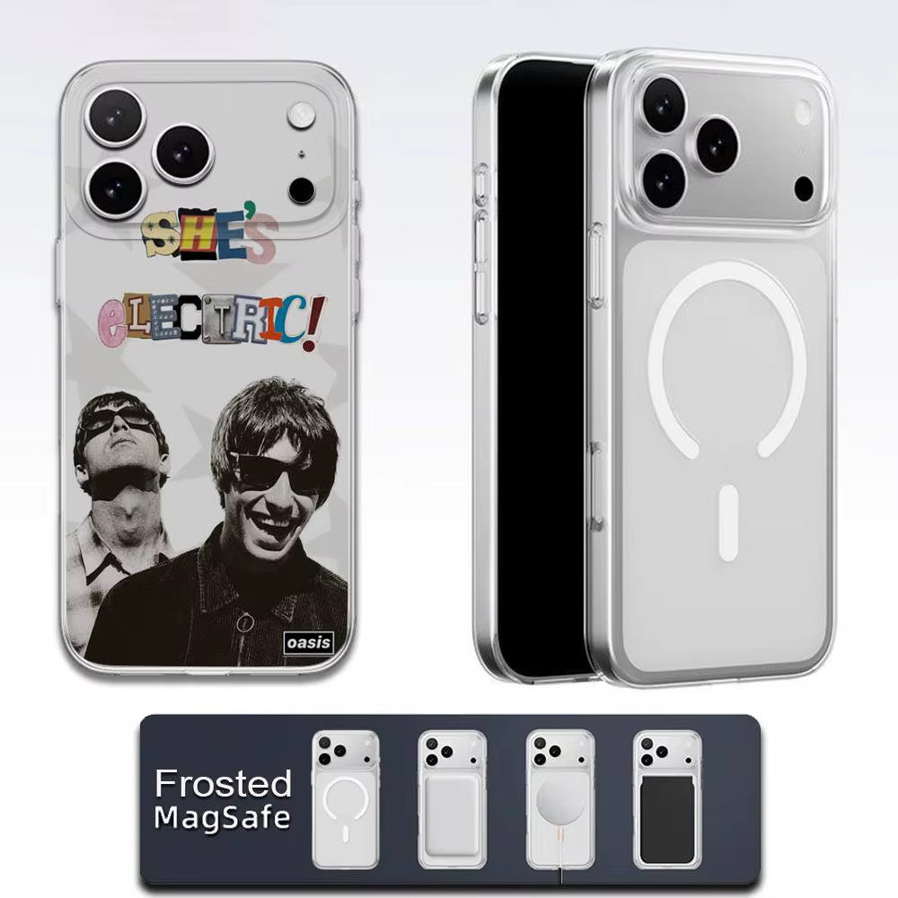 Oasis MagSafe Phone Case for iPhone 17 16 15 14 13 12 11 Air/Plus/Pro/Pro Max