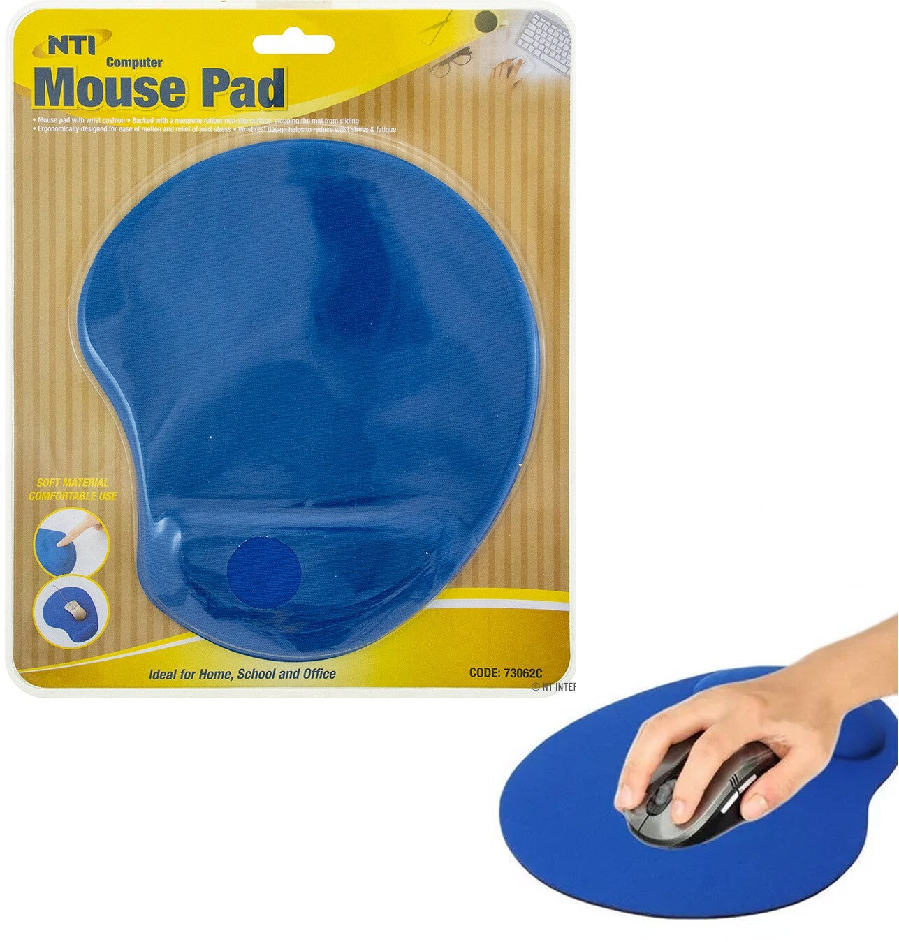 USB Wired OPTICAL Keyboard Mouse PAD MAT Combo Set UK layout PC Laptop Desktop