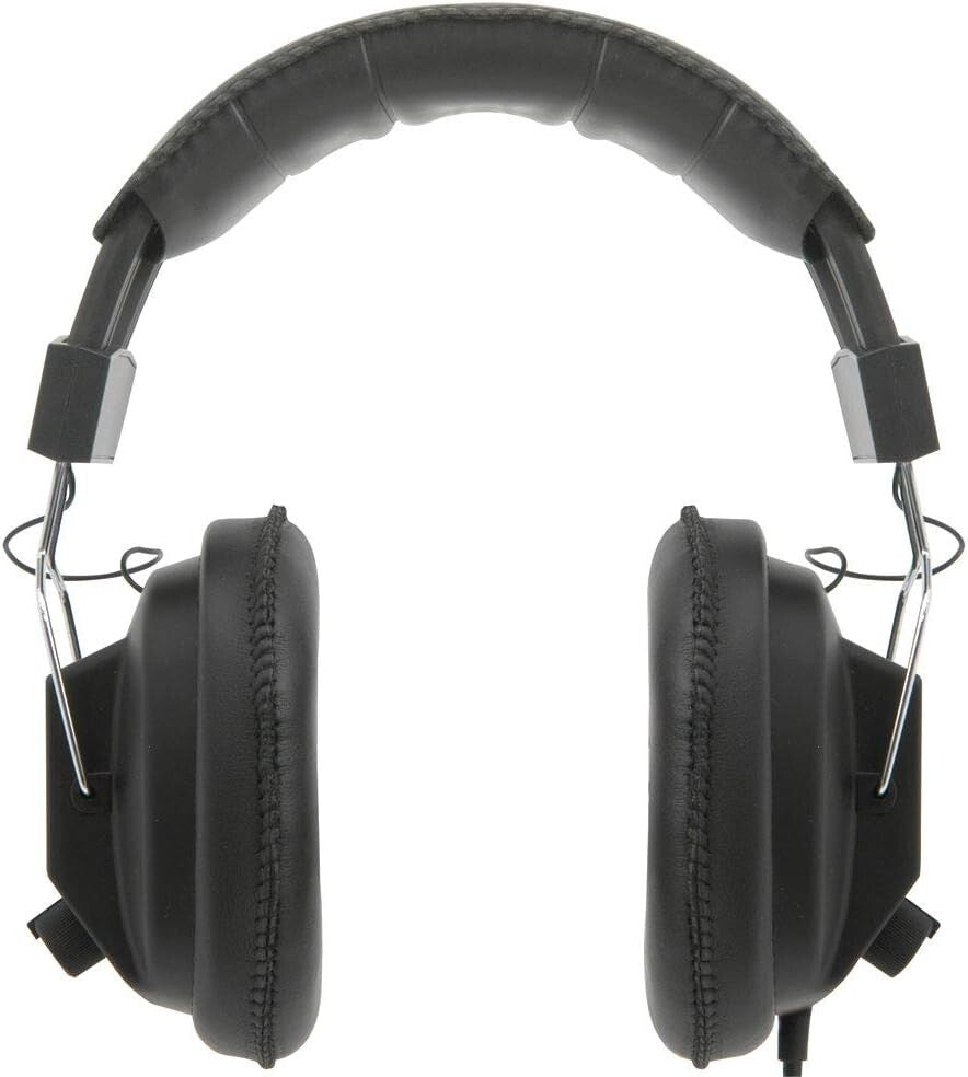 Mono Stereo Full Sized Hifi Padded Audio Over Ear Headphones with Volume Control