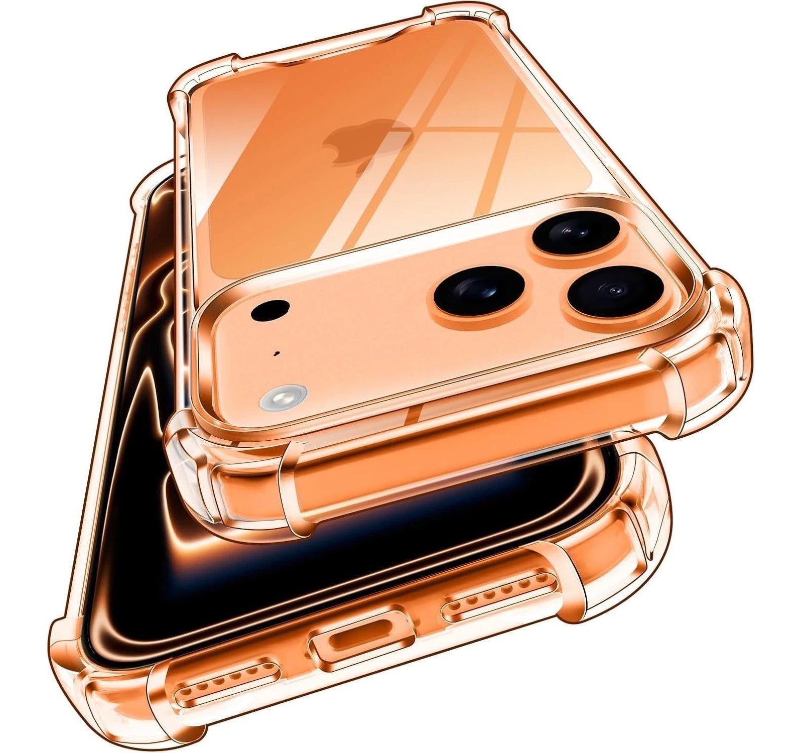 Case for iPhone 17 Clear Shockproof Case Phone Cover