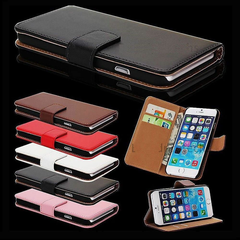 Case For iPhone 17 16 15 14 Pro Max Plus 13 12 11 7 XR Leather Flip Wallet Cover