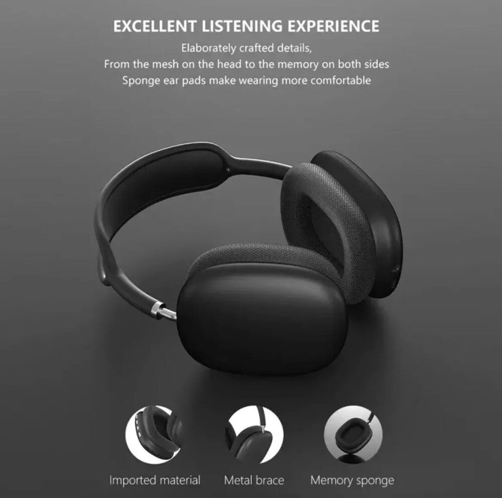 Wireless Bluetooth Headphones with Noise Cancelling 5.3 UK
