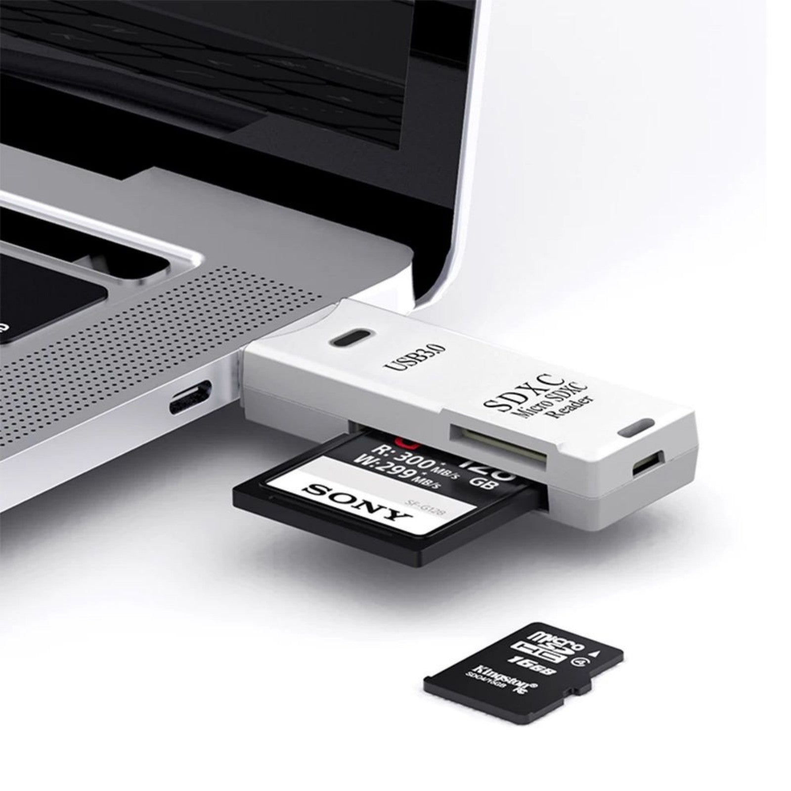 2 in 1 USB 3.0 Card Reader Micro TF SD card Reader USB adapter High Speed Reader