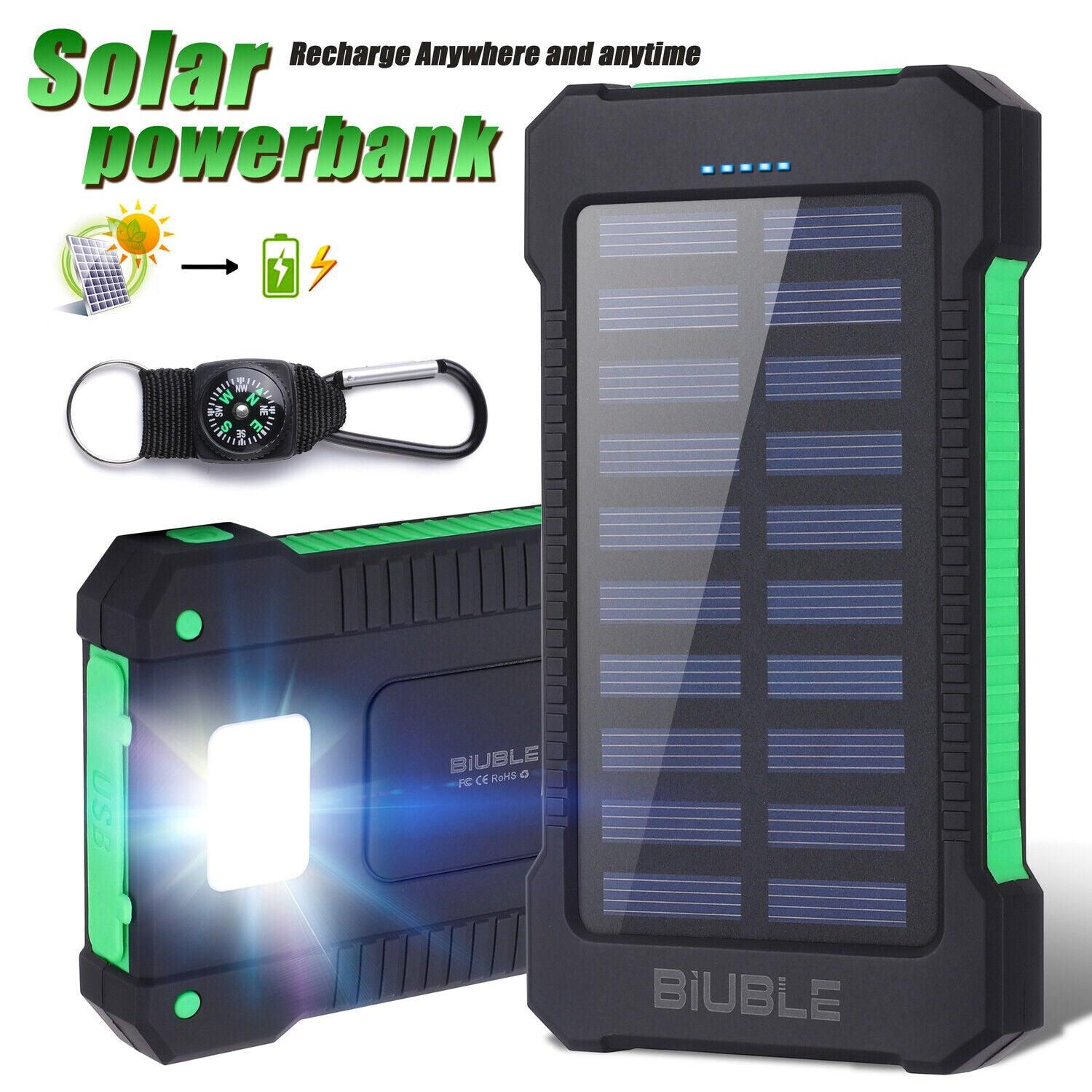 9000000mAh Power Bank 4 USB LED Fast Charger Battery Pack for Mobile Phone