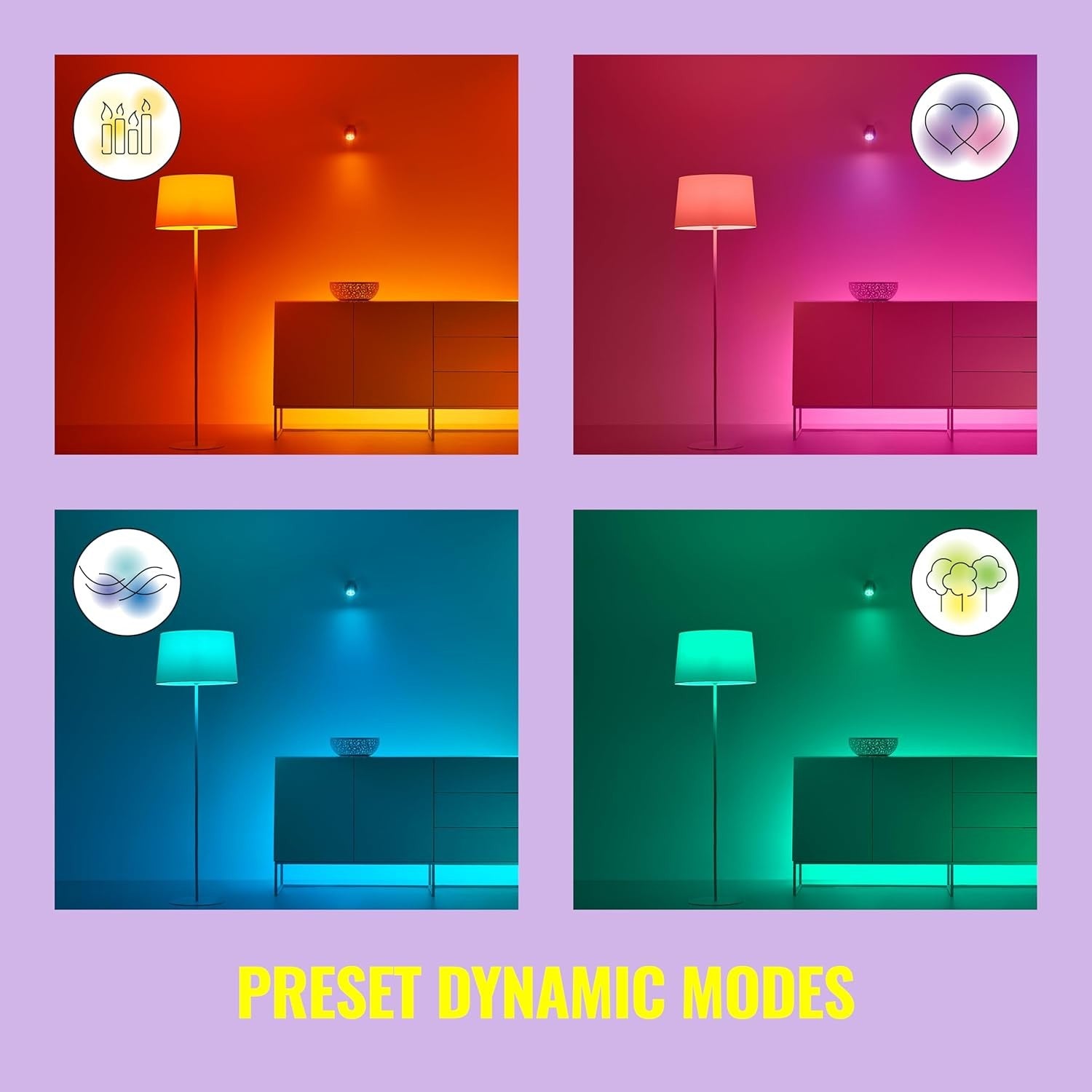 WiZ Smart Colour Outdoor Festoon String Lights 48ft UK Plug App Voice Controlled