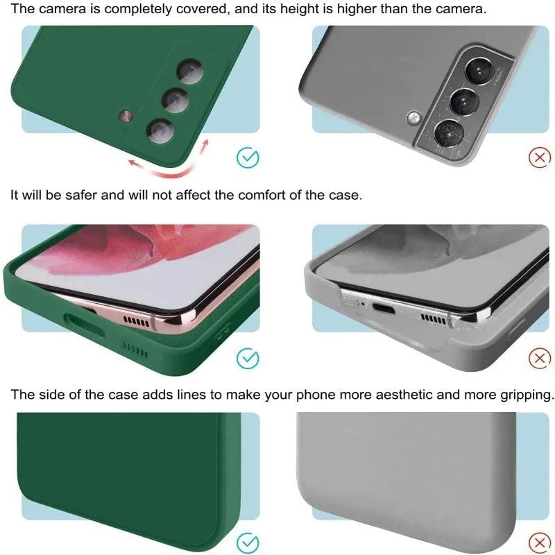 Liquid Silicone Cover For Samsung Galaxy S26 Ultra / S25 FE S26 S24