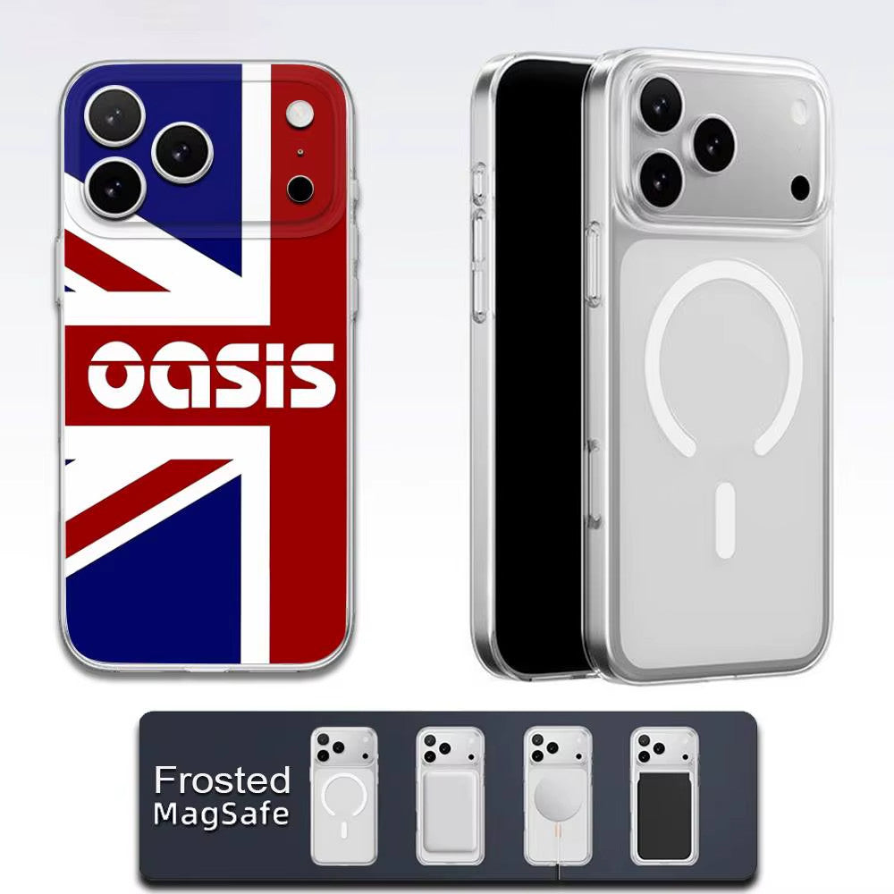 Oasis MagSafe Phone Case for iPhone 17 16 15 14 13 12 11 Air/Plus/Pro/Pro Max