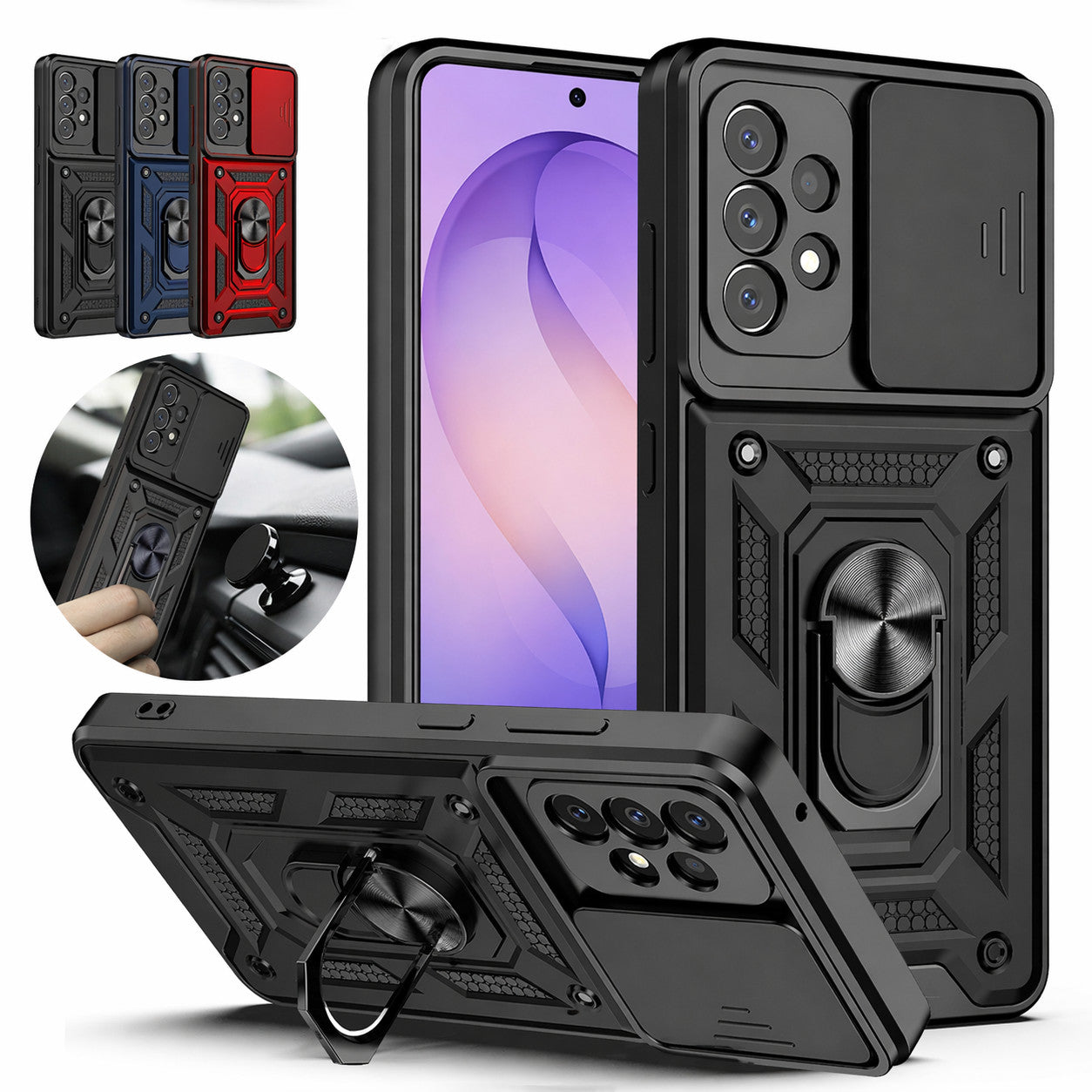 ShockProof Magnetic Phone Case For Samsung S26 S25 S24 S23 S22 S21 Ultra Plus FE