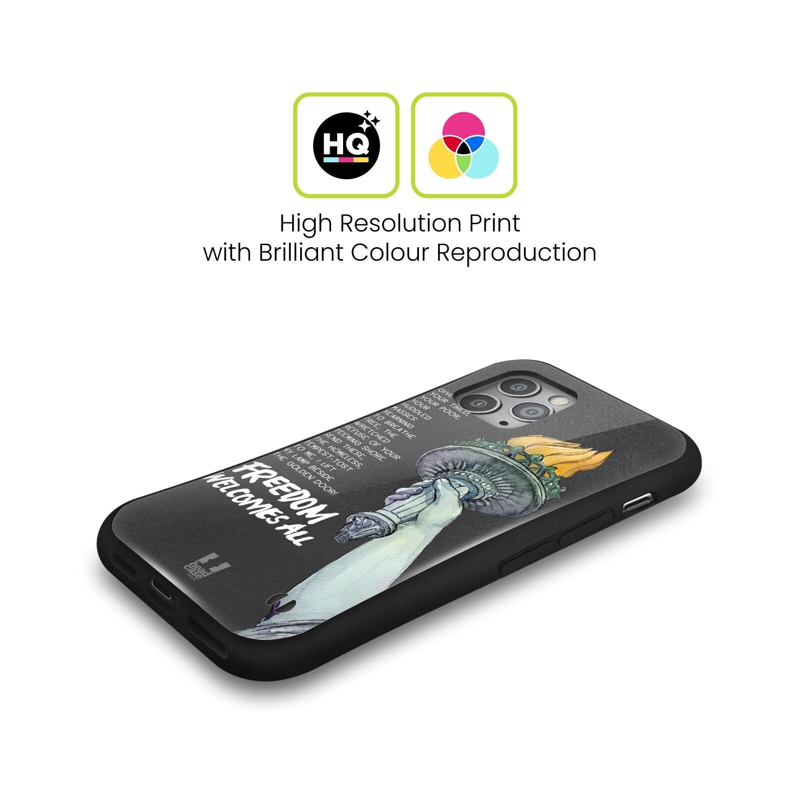 Head Case Contemporary America Hybrid Case for iPhones