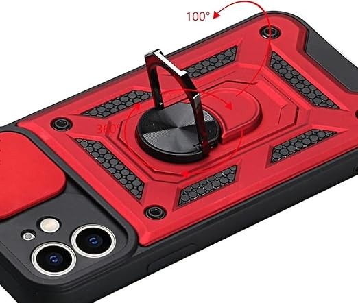 Shockproof Ring Stand Armor Case For iPhone