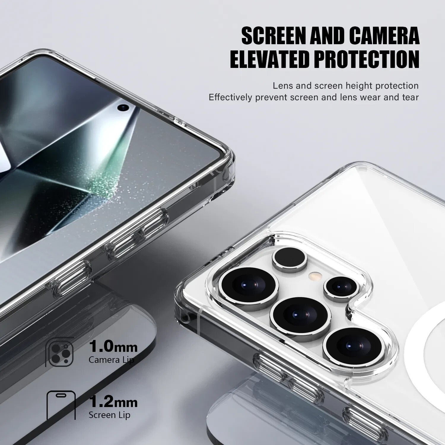Case For Samsung Galaxy S26 S25 S24 S23 S22 Ultra Clear Phone Cover