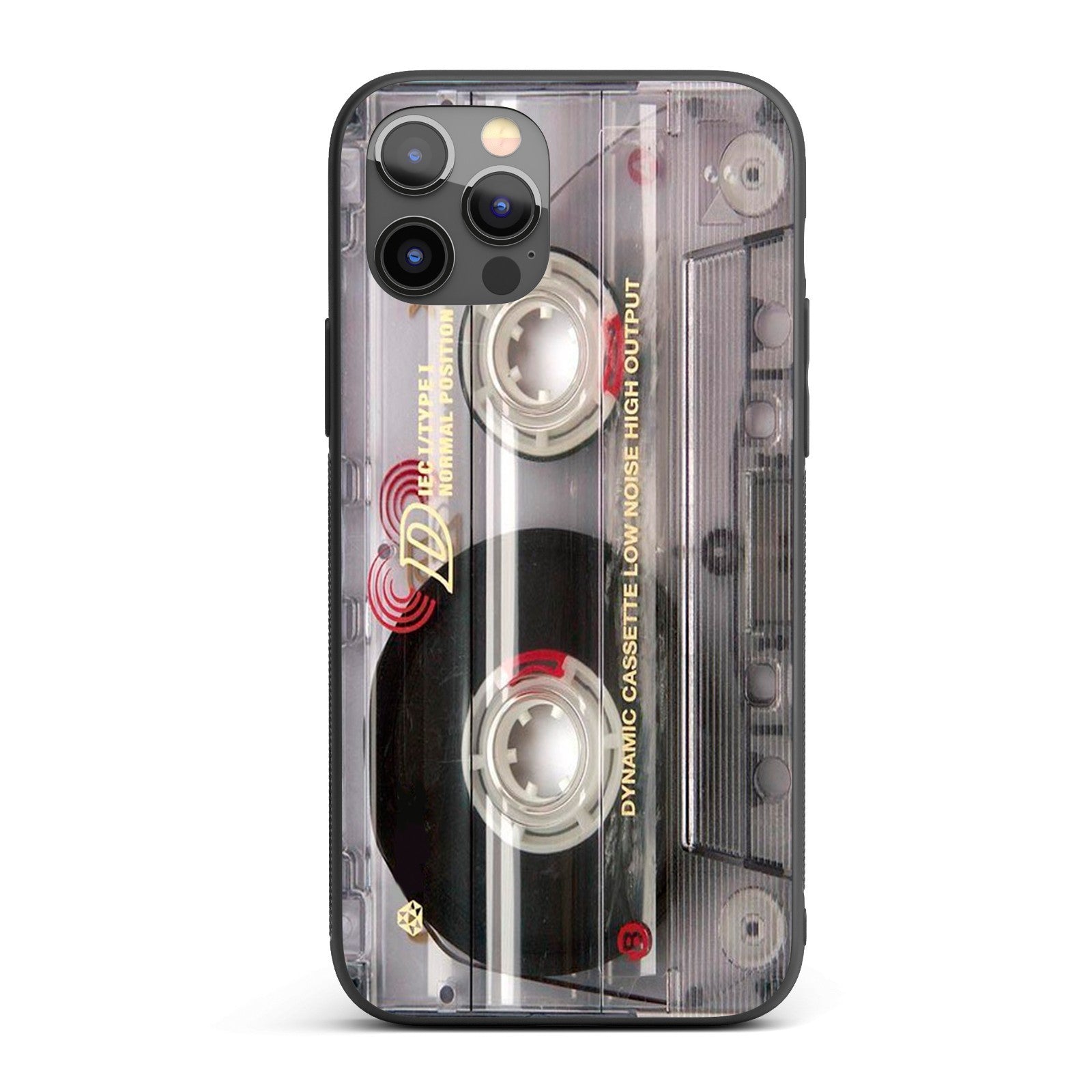 Cassette iPhone Case Retro Tape Music Design Vintage Phone Cover