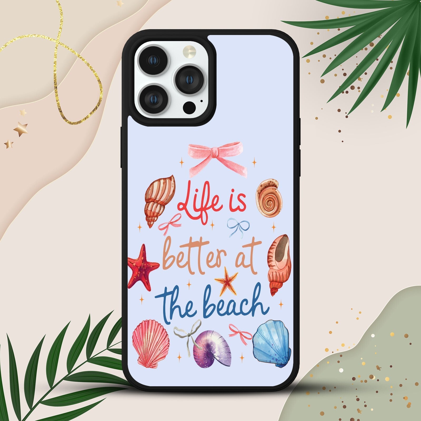Seashell Phone Case Cover for iPhone Samsung Google Pixel