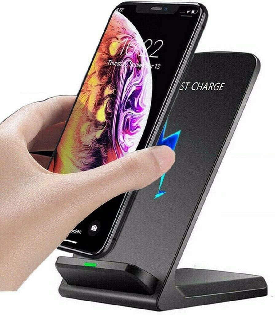 Fast Wireless Charging Stand Dock for iPhone & Samsung