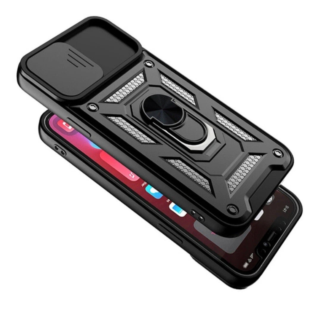 Shockproof Ring Stand Armor Case For iPhone
