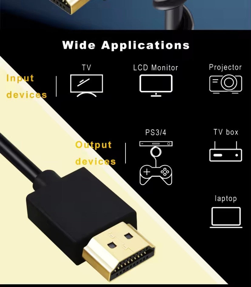 HDMI 2.0 4K Ultra HD High-Speed Cable 1m to 10m