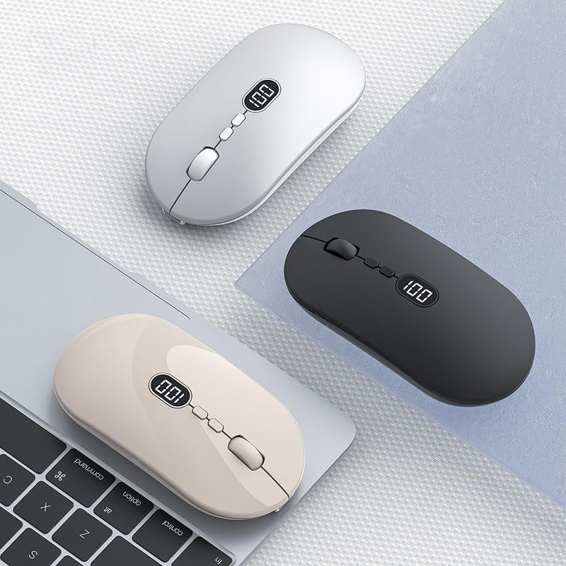 2.4Ghz Wireless Ultra Slim USB Rechargeable Mouse Cordless