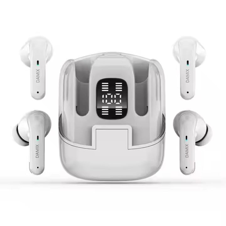 TWS Wireless Earbuds Bluetooth 5.5 Earphones 4 ENC Mics IP7 For Android & iPhone