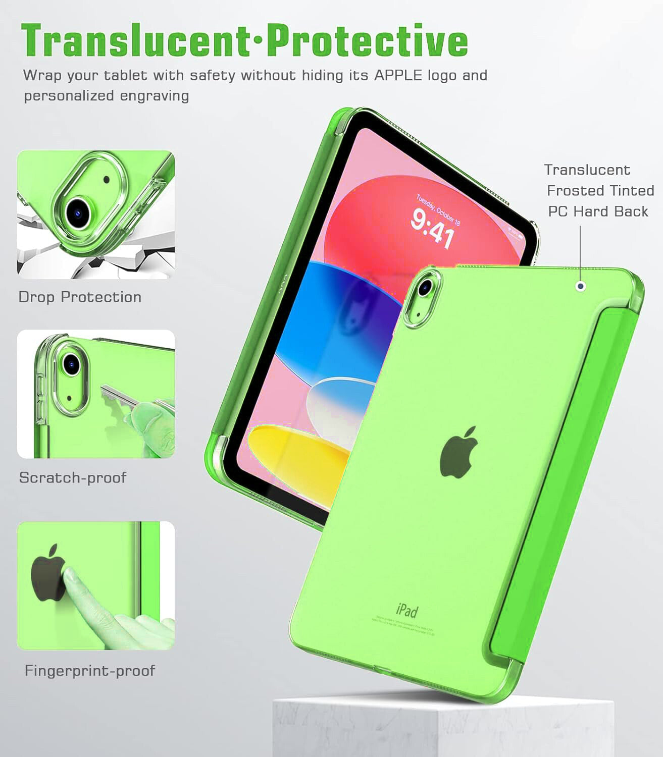Leather Magnetic Smart Case for Apple iPad