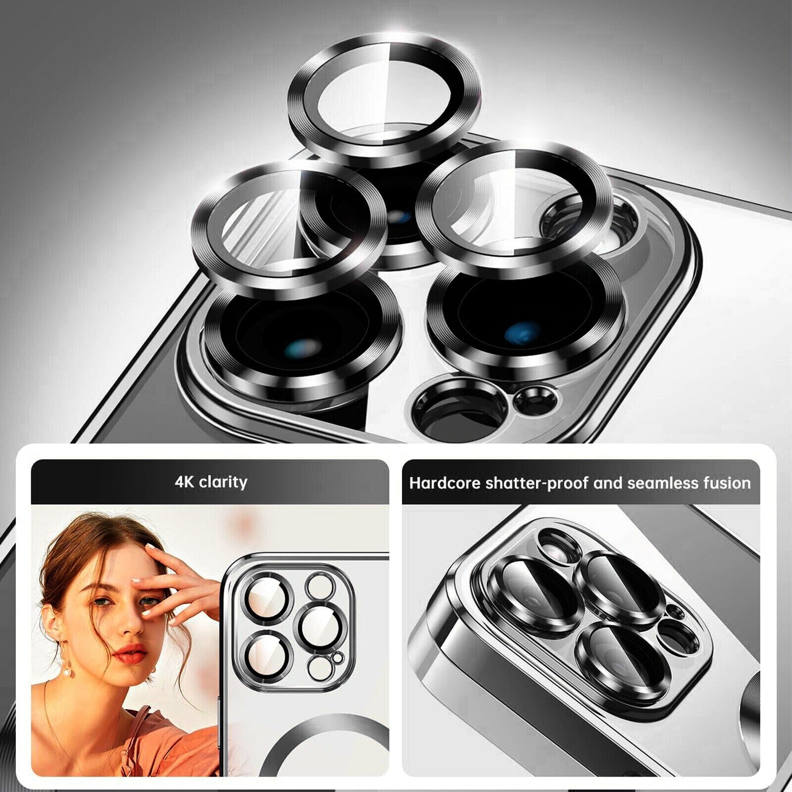Case For iPhone 16 Pro Max 14 13 12 15 17 Pro 17E 16 Shockproof Magsafe Magnetic