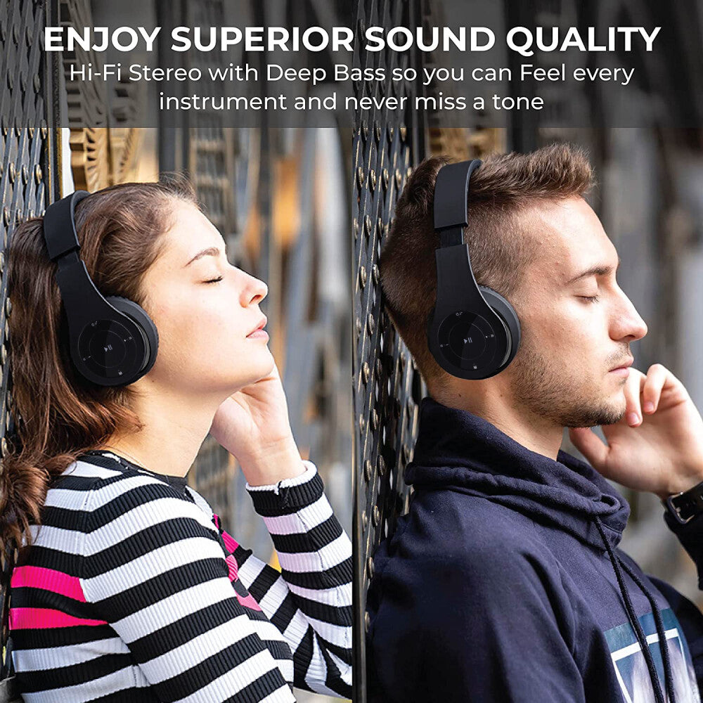 5.1 Wireless Bluetooth Headphones with Noise Cancelling